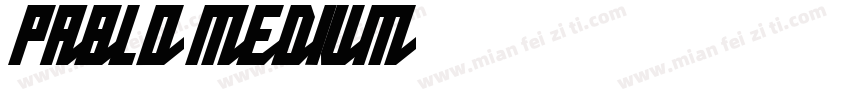 PABLO Medium字体转换